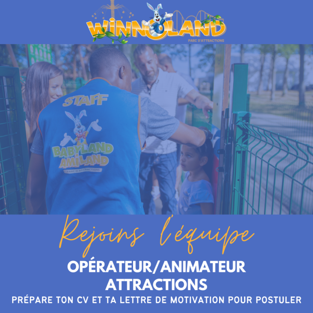 OPÉRATEUR ANIMATEUR ATTRACTIONS H/F